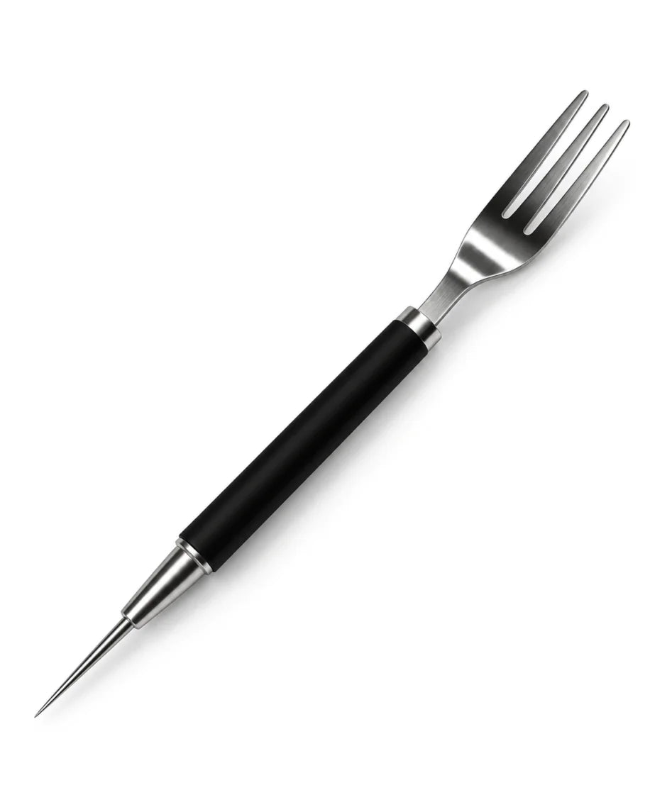 ZyLit two-sided steel fork knife tool