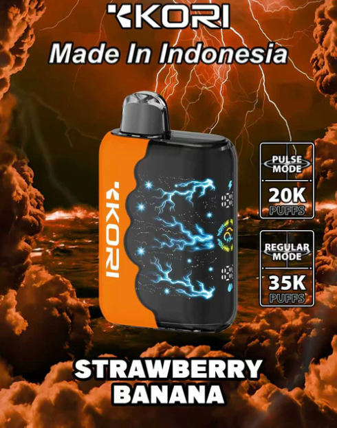 Kori Hola Vape 35k – Strawberry Banana