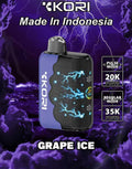 Kori Hola Vape 35k – Grape Ice
