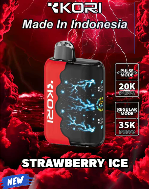 Kori Hola Vape 35k – Strawberry Ice