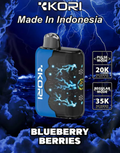 Kori Hola Vape 35k – Blueberry Berries