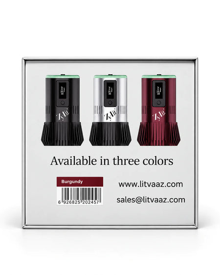 ZyLit E-Hookah color options packaging