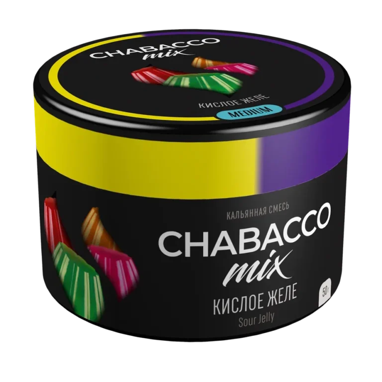 Chabacco Sour Jelly Hookah Tobacco 50g