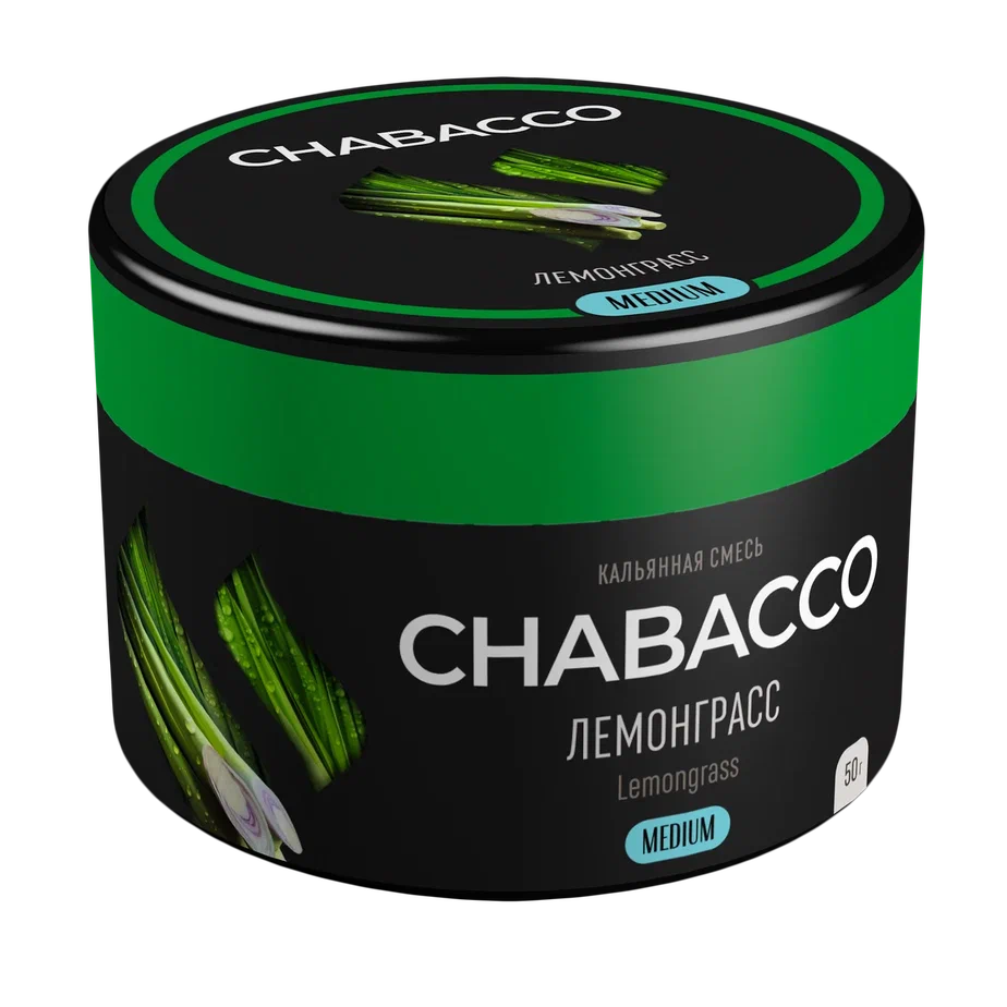 Chabacco Lemongrass Hookah Tobacco 50g