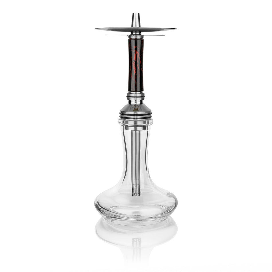 Steamulation Xpansion Mini Epoxid Black Red Hookah