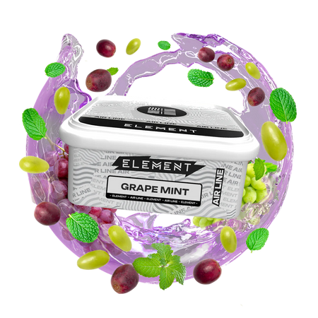 Element Tobacco Grape Mint (Air Line) – 200gr