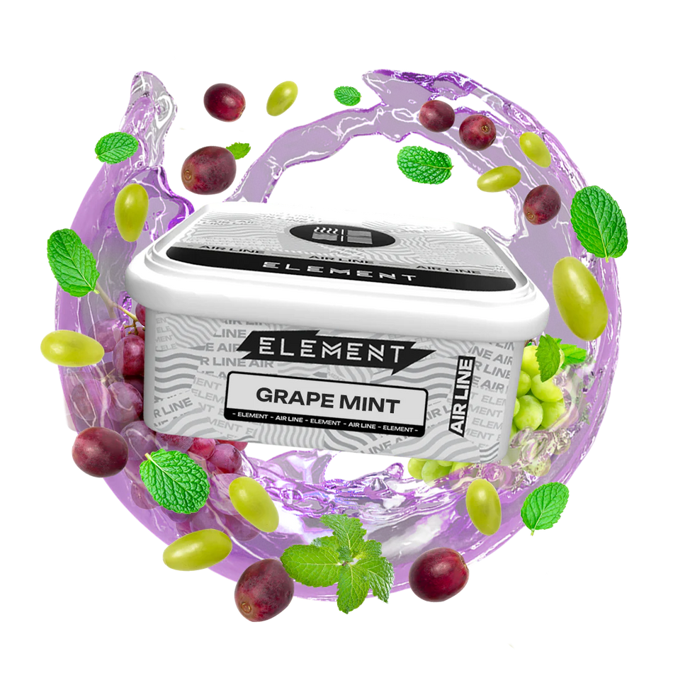 Element Tobacco Grape Mint (Air Line) – 200gr