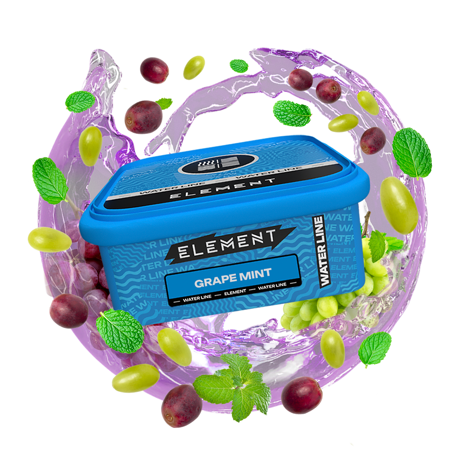 Element Tobacco Grape Mint (Water Line) – 200gr