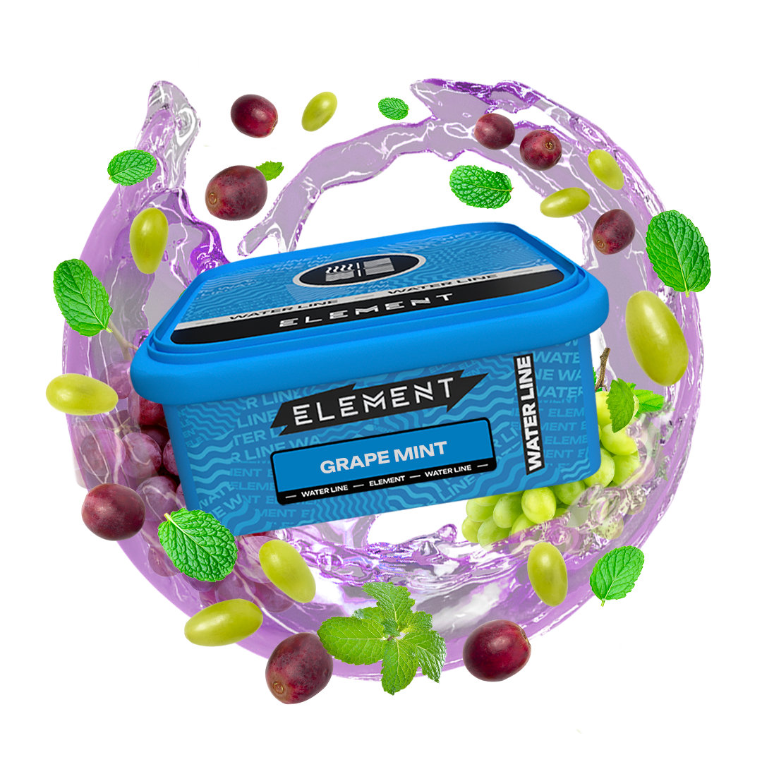Element Tobacco Grape Mint (Water Line) – 200gr