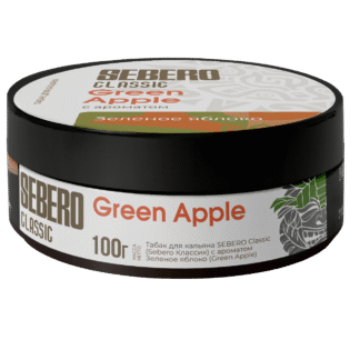 Sebero Classic Green Apple Hookah Tobacco 100g