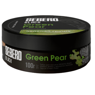 Sebero Black Green Pear Hookah Tobacco 100g