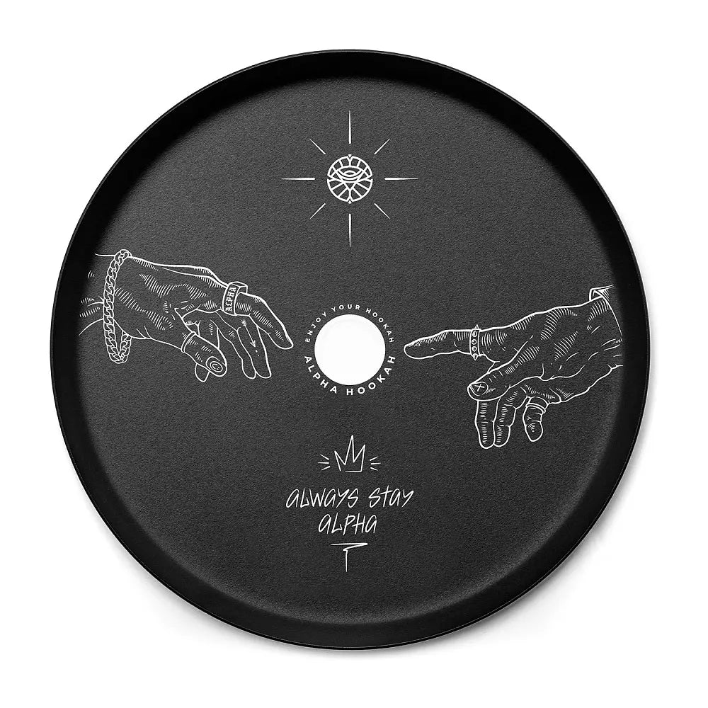 Alpha Hookah Plate (No.16)