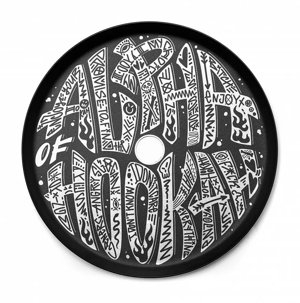 Alpha Hookah Plate (No.3)