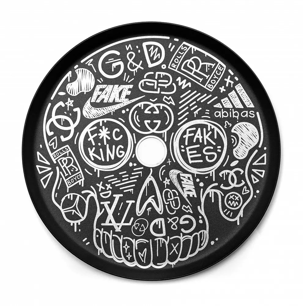 Alpha Hookah Plate (No.8)