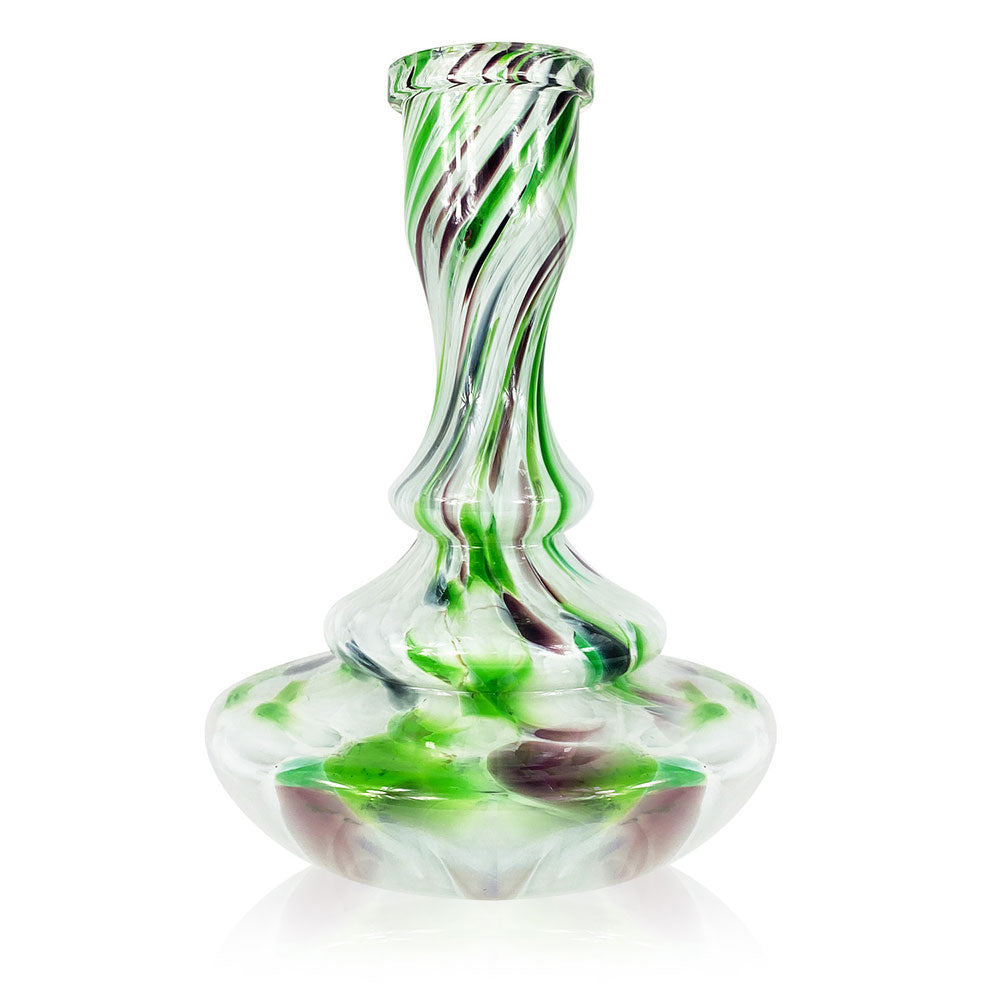 HookahTree EE3 White Green Purple Base
