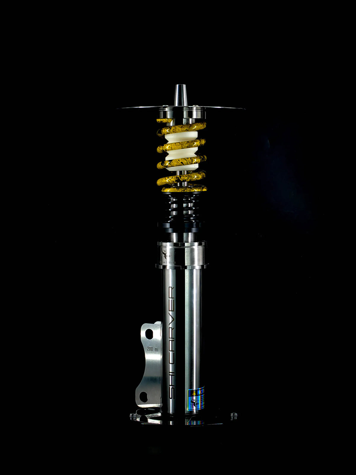Shi Carver Hookah Static Final Yellow Black | White | Yellow