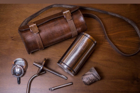 VZ Raido Leather Hookah bag