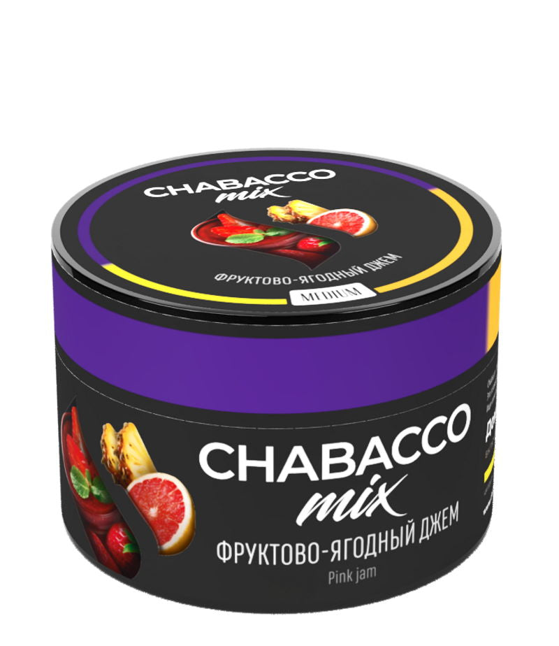 Chabacco Pink Jam Hookah Tobacco 50g
