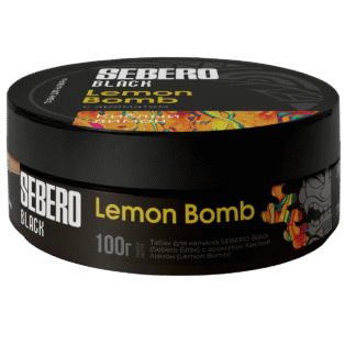 Sebero Black Lemon Bomb Hookah Tobacco 100g