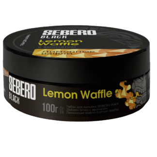 Sebero Black Lemon Waffle Hookah Tobacco 100g