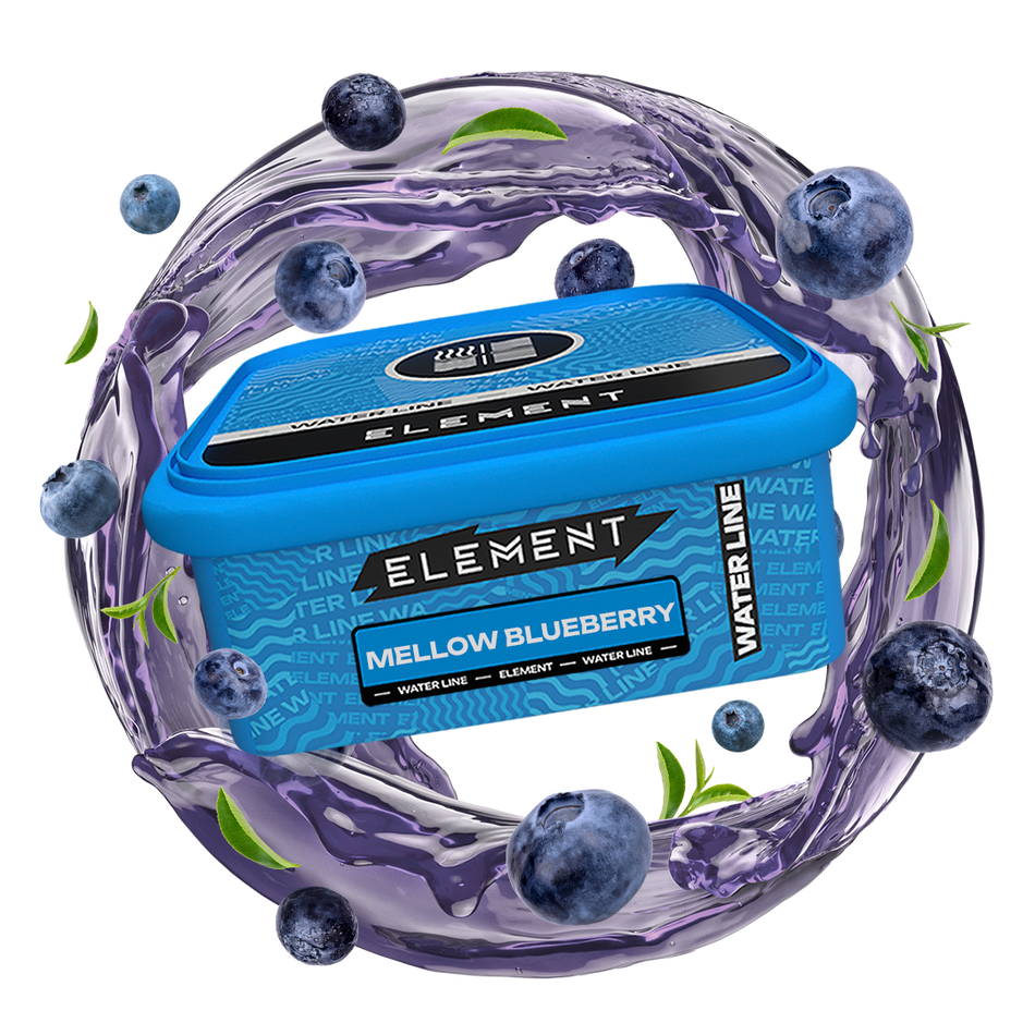 Element Tobacco Mellow Blueberry (Water Line) – 200gr