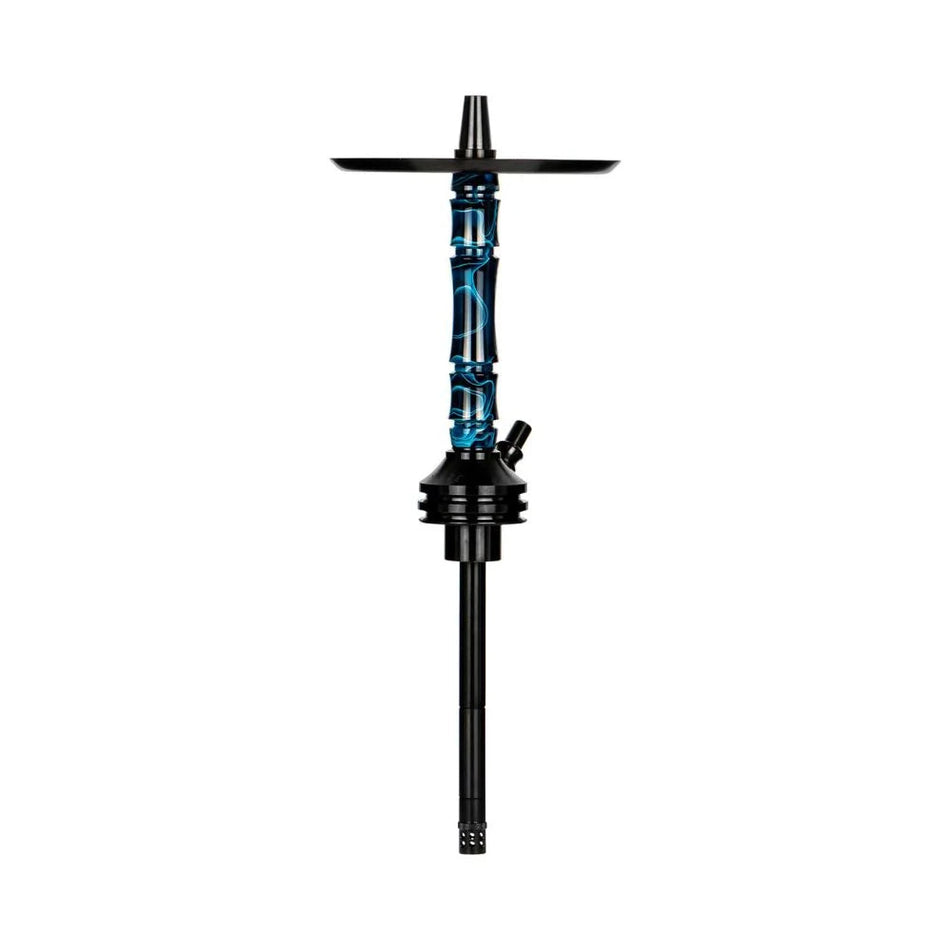 Moze Varity Lounge Black Wavy Blue Hookah