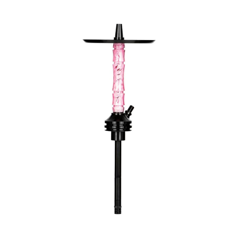 Moze Varity Lounge Black Wavy Pink Hookah