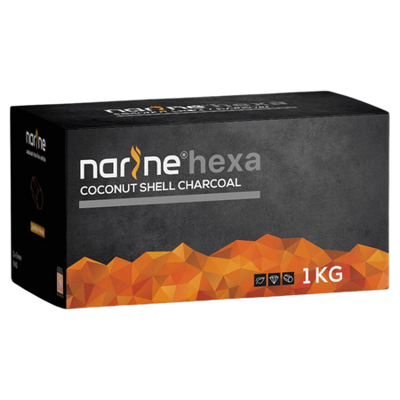 Narine Coco Charcoal Hexagon 1kg