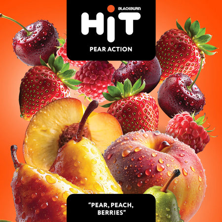 Black Burn HiT – Pear Action 30G (Peach, Pear, Berries)