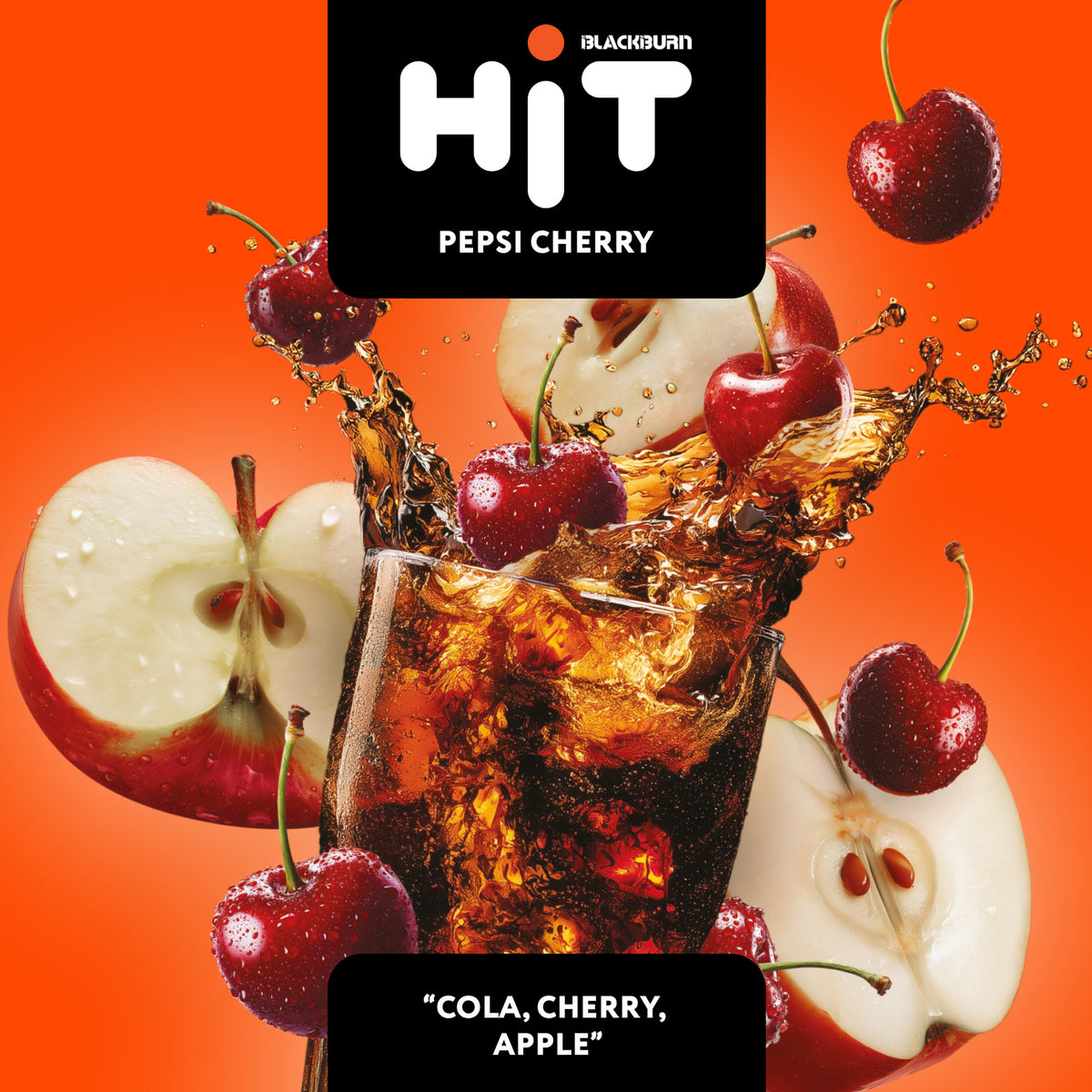 Black Burn HiT – Pepsi Cherry 30G (Cola, Cherry, Apple)
