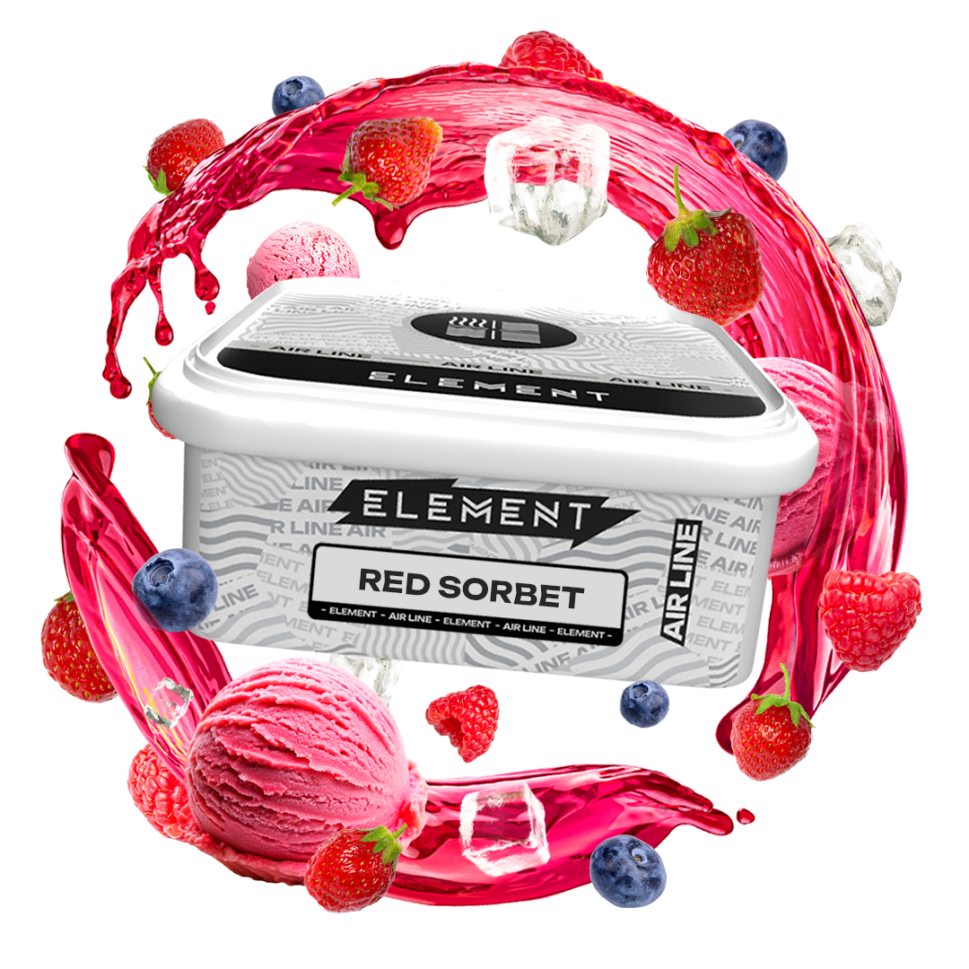 Element Tobacco Red Sorbet (Air Line) – 200gr