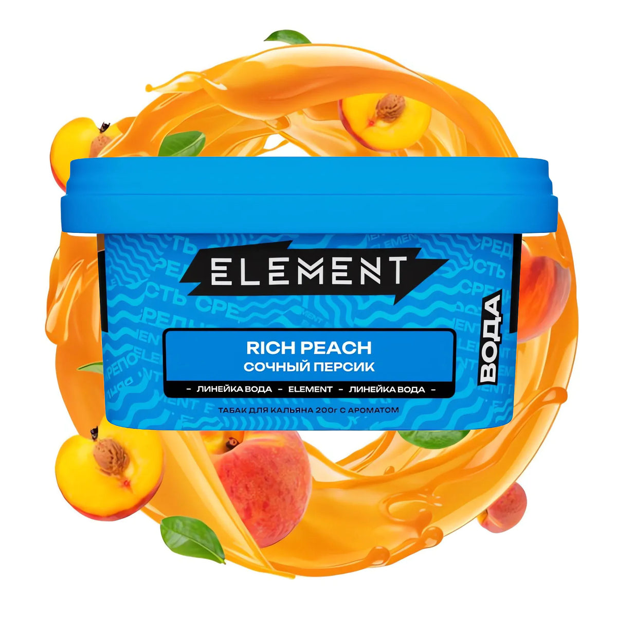 Element Tobacco Rich Peach (Water Line) – 200gr