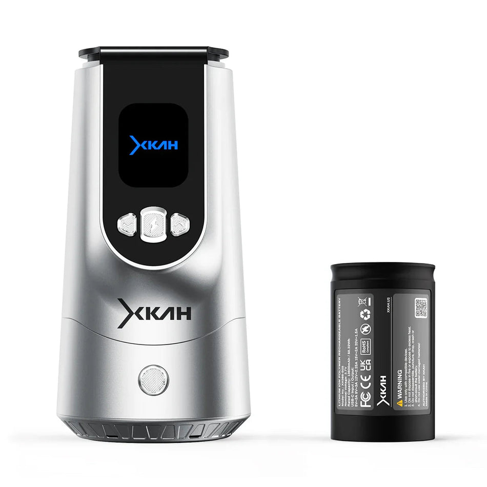 XKAH Pro + Power Silver Electronic Hookah