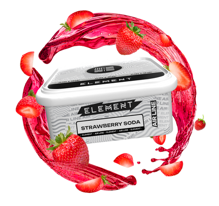 Element Tobacco Strawberry Soda (Air Line)- 200gr