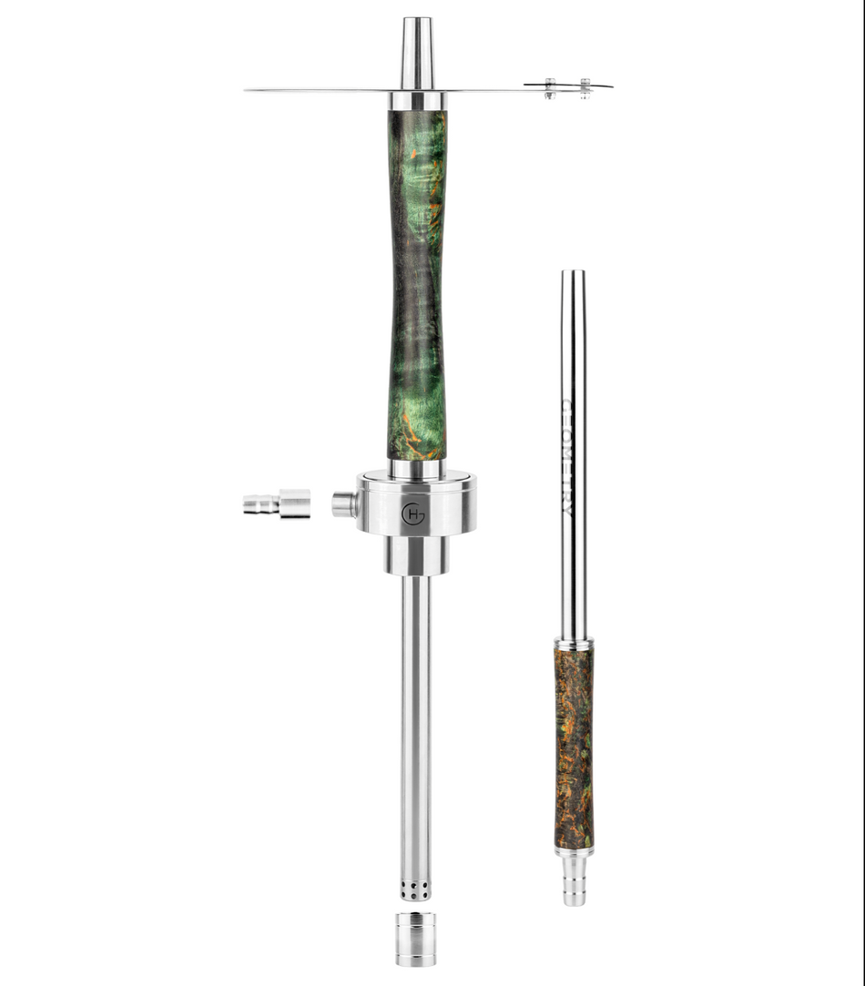 Geometry – Stab Malachite Hookah