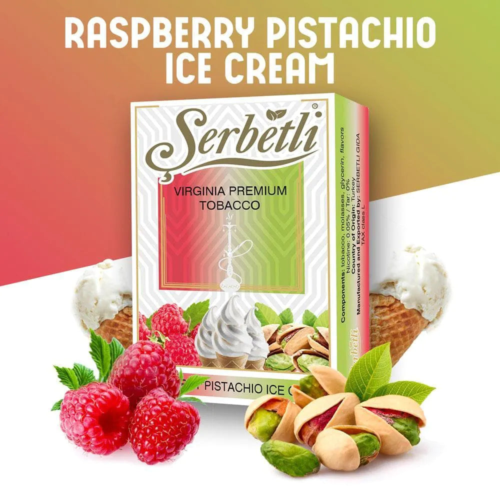Serbetli – Raspberry Pistashio Ice cream – 50g
