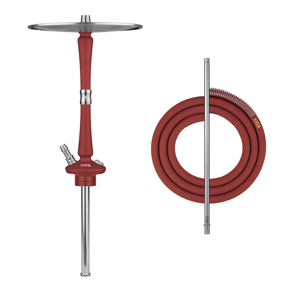 Hoob Hookah – Go | Wine Red