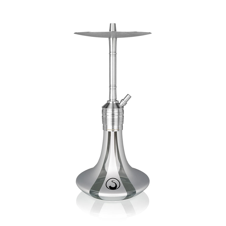 Steamulation Pure One Silver Matte Metallic Hookah