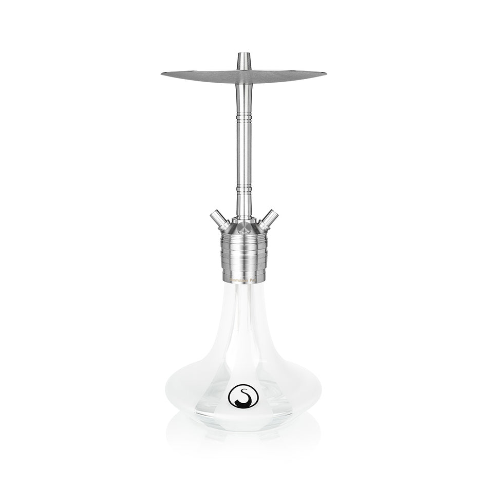 Steamulation Pure White Matte Hookah