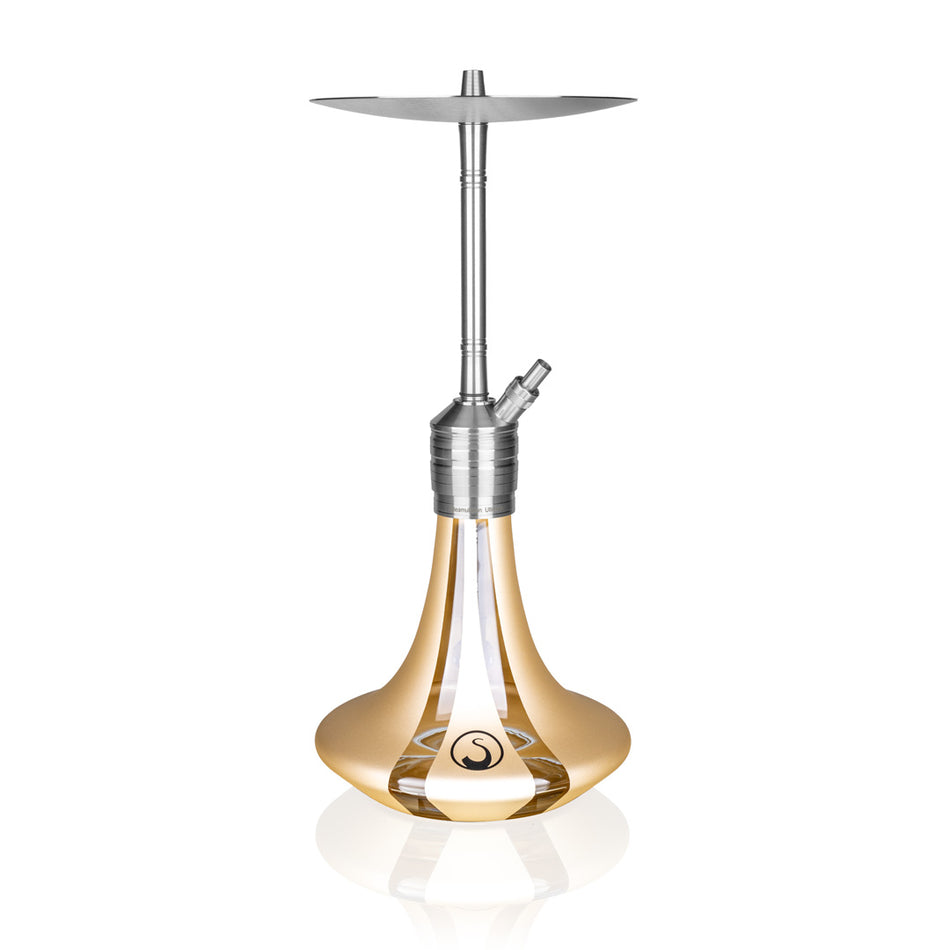 Steamulation Ultimate One Gen.II Gold Matte Metallic Hookah