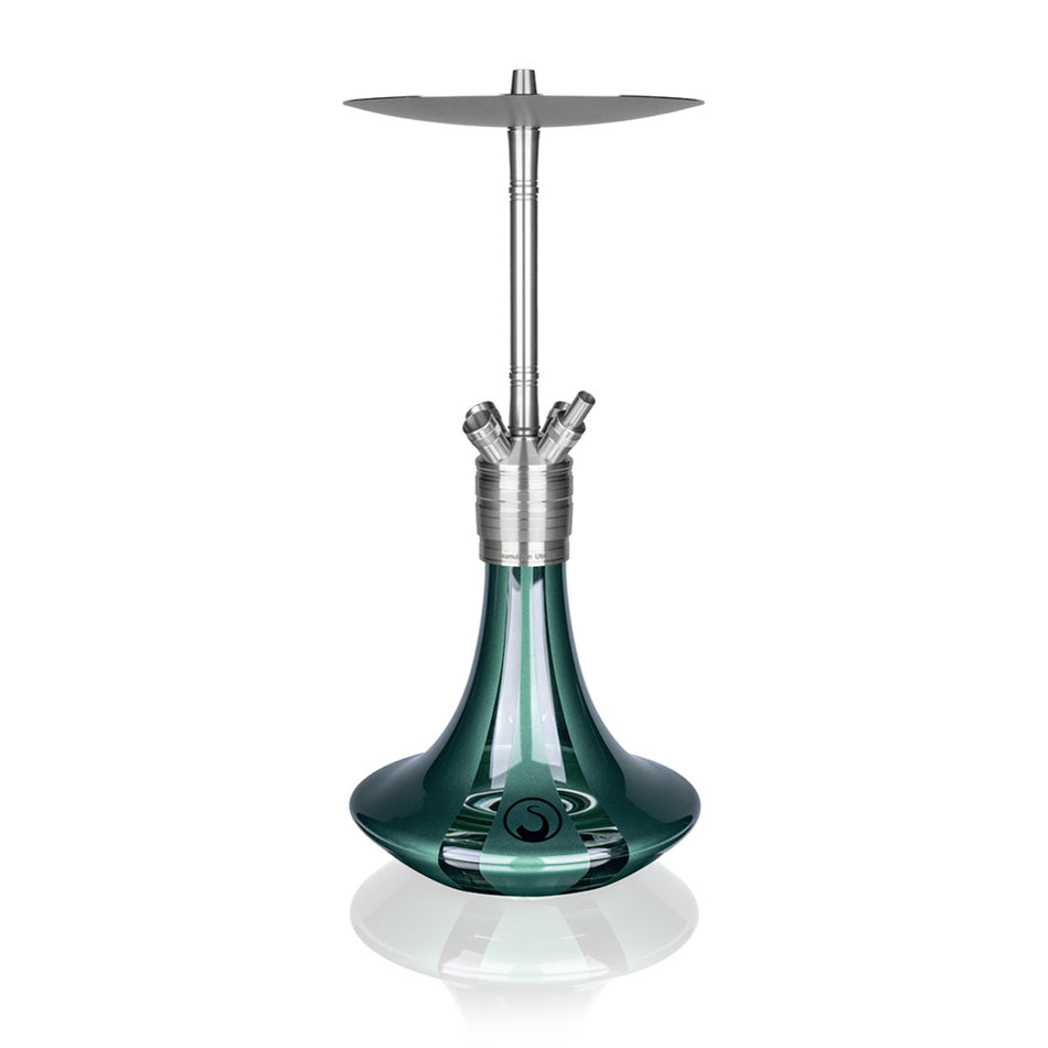 Steamulation Ultimate Gen.II Emerald Green Metallic Hookah