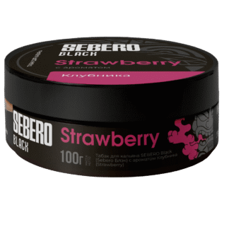 Sebero Black Strawberry Hookah Tobacco 100g