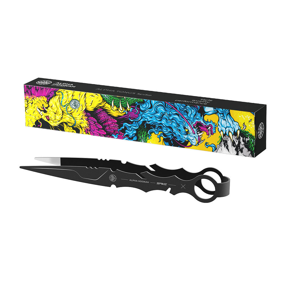 Alpha Hookah Tongs - Knifes (Spikes)