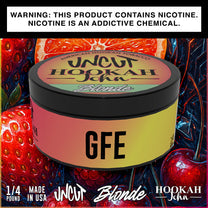 HJ Uncut Blond GFE Hookah Tobacco 1/4lb