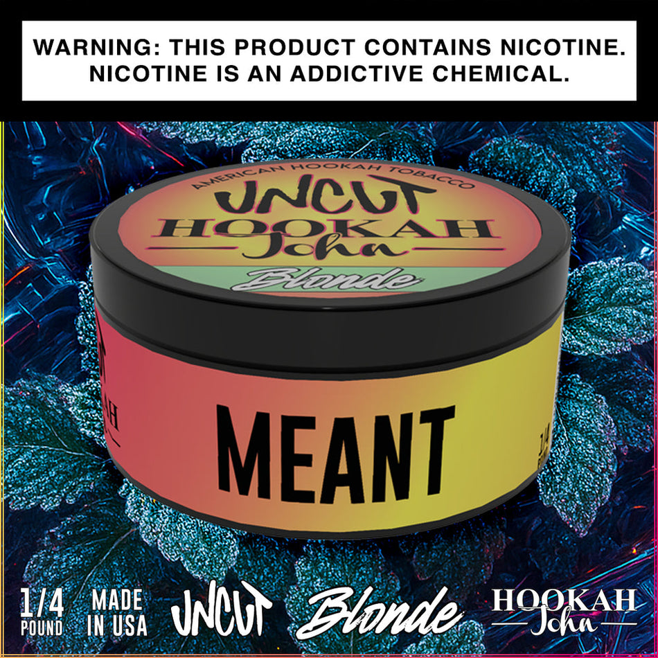 HJ Uncut Blond Meant Hookah Tobacco 1/4lb
