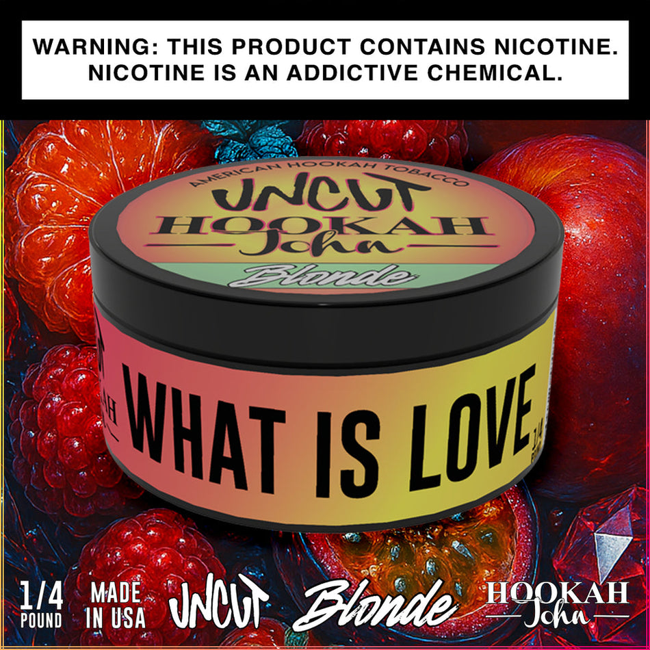 HJ Uncut Blond What Is Love Hookah Tobacco 1/4lb