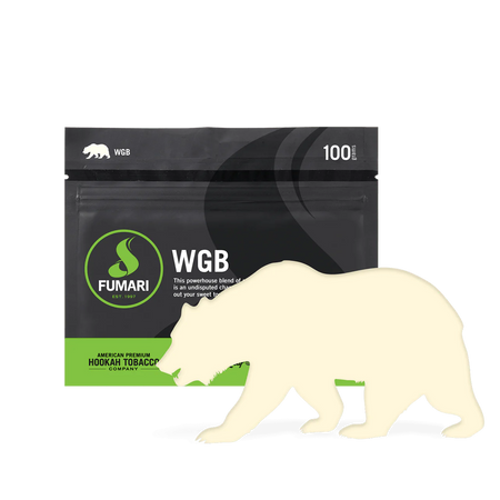 Fumari White Gummy Bear 100gr