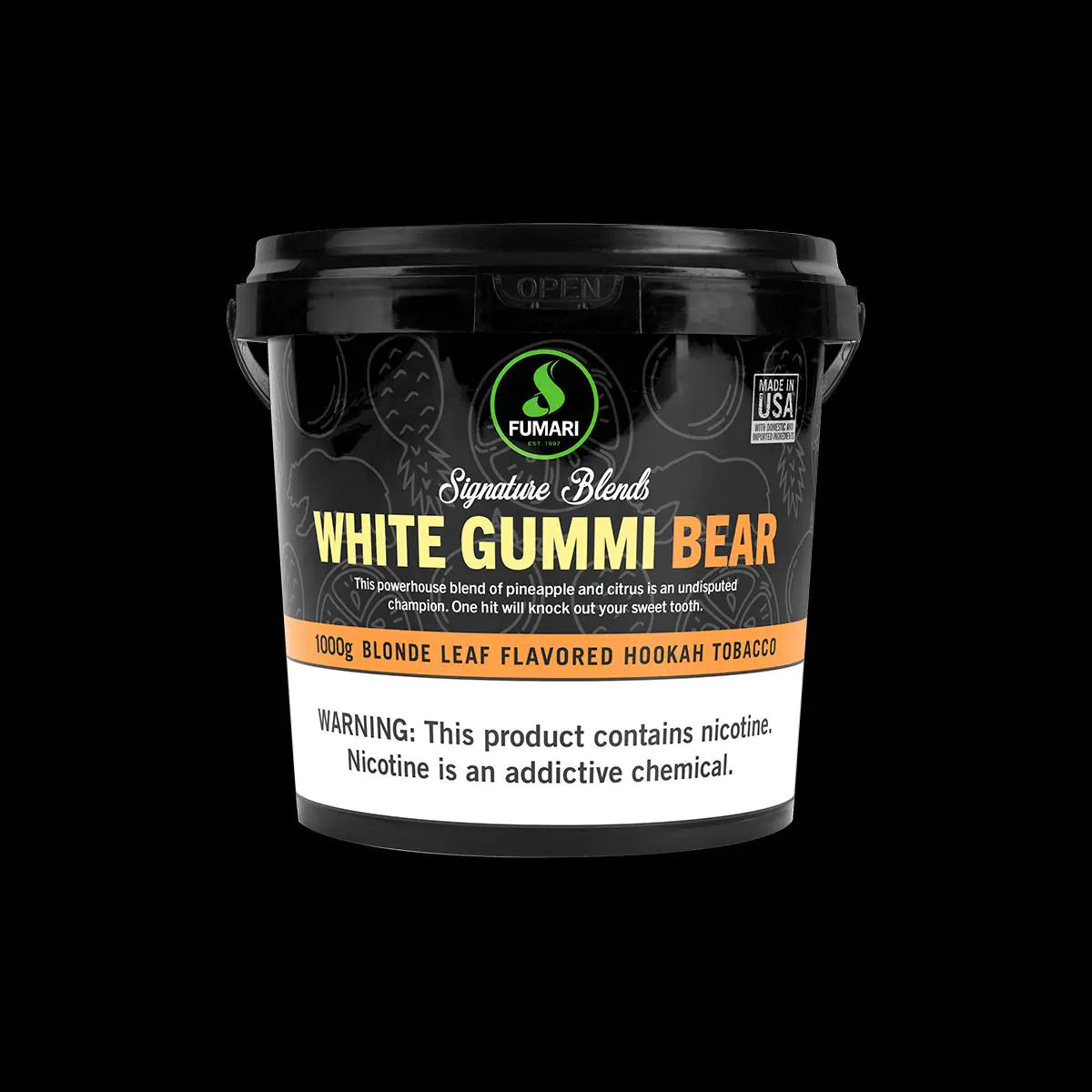 Fumari White Gummy Bear 1kg