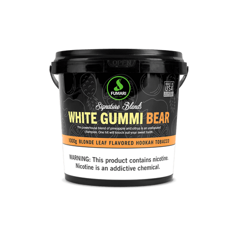 Fumari White Gummy Bear 1kg