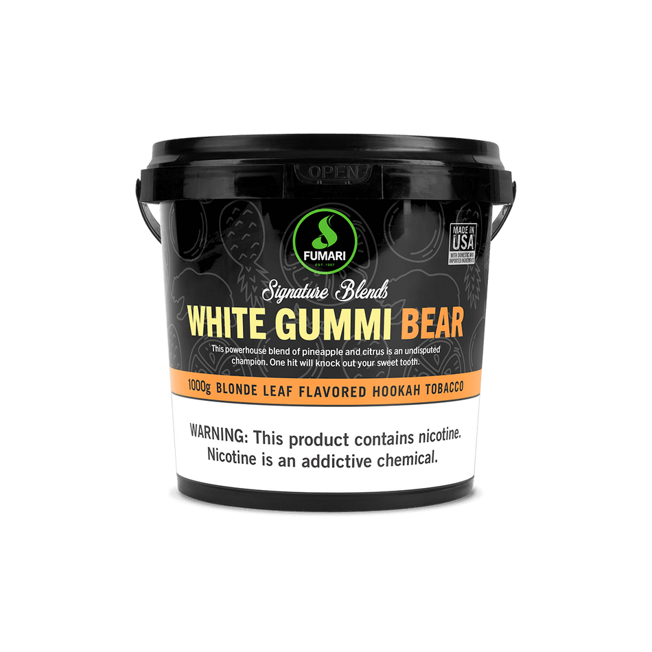 Fumari White Gummi Bear 100gr